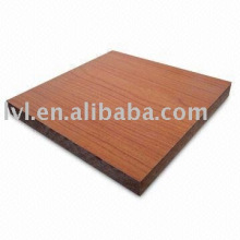 MDF с вишневой меламиновой бумагой, используется для мебели или украшения